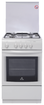 Отдельностоящая плита De Luxe 5040.37г(кр) W