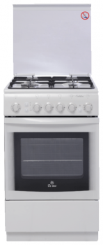 Отдельностоящая плита De Luxe 5040.41г(кр)чр W