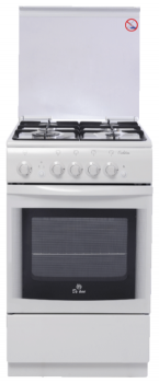 Отдельностоящая плита De Luxe 5040.44г(кр)чр W