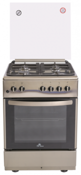 Отдельностоящая плита De Luxe 606040.24-000г(кр)чр S