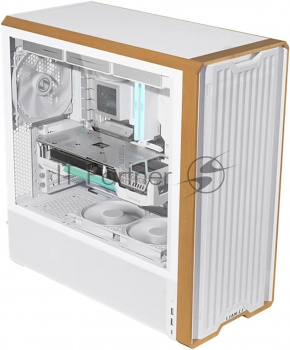 Корпус Lian-Li Lancool 217 белый без БП ATX 2xUSB3.0 audio bott PSU