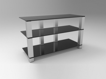 Тумба для TV GlassMetall ТВС 100.3/4