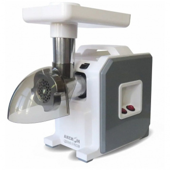Мясорубка Аксион М43.02 Белый/Серый