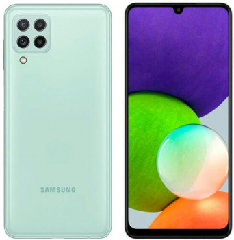 Смартфон Samsung SM-A225F Galaxy A22 128Гб Зелёный