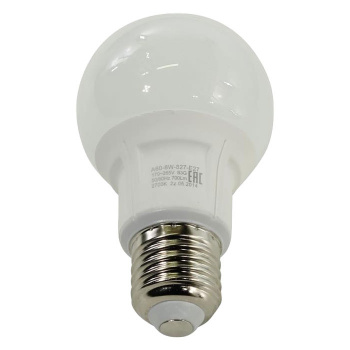 Лампа светодиодная Эра smd A60-8w-827-E27 ECO