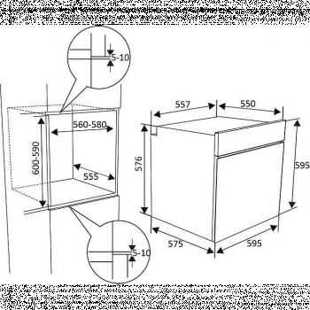 Духовой шкаф Brandt BOE1000X