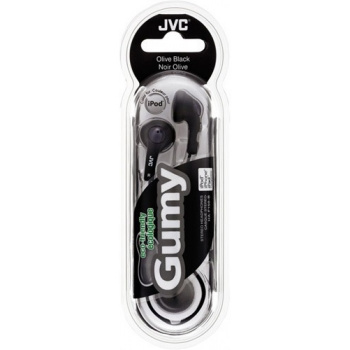 Наушники проводные JVC  JVC Gumy Чёрный
