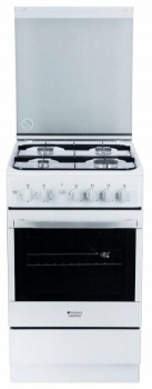 Отдельностоящая плита Hotpoint-Ariston H5GG1F (W)