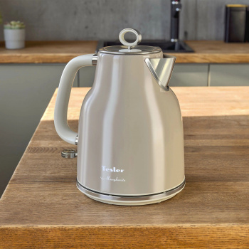 Чайник электрический Tesler KT-1760 песочный серый
