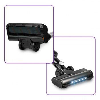 Пылесос вертикальный Kitfort КТ-5284 черный/черный