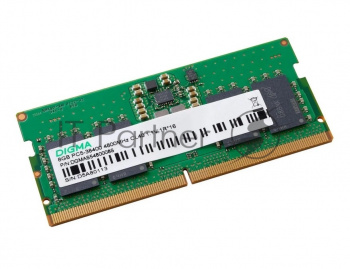 Оперативная память Digma, DDR5, 8GB (1x8GB), 4800MHz, CL40, SO-DIMM