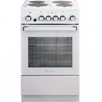 Плита Отдельностоящая De Luxe 5004.16э-012 серый эмаль