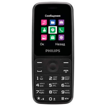 Мобильный телефон Philips E125 Xenium Чёрный