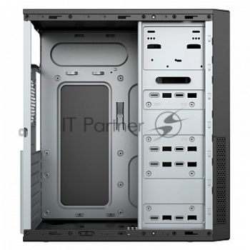 Компьютерный корпус MidiTower Powerman DA812BK Black PM-500ATX-F 2*USB 2.0+2*USB 3.0 Audio ATX