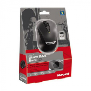 Мышь беспроводная Microsoft 3000v2 Чёрный
