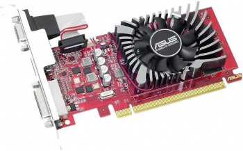 Видеокарта ASUS AMD Radeon R7 240 , R7240-2GD5-L, 2ГБ, DDR5, Low Profile, Ret