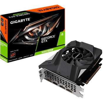 Видеокарта GIGABYTE NVIDIA GeForce GTX 1660SUPER , GV-N166SIX-6GD, 6ГБ, GDDR6