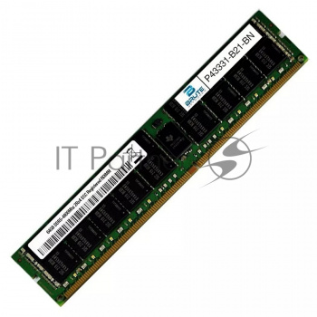 Оперативная память HPE P43331-B21, DDR5, 64GB (1x64 GB), 4800 MHz, CL40, ECC, RDIMM