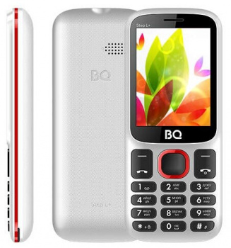 Мобильный телефон BQ 2440 Step L+ White/Red