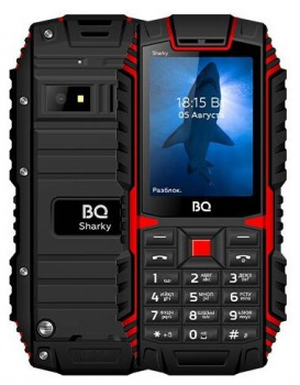 Мобильный телефон BQ 2447 Sharky Black-Red
