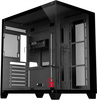 Компьютерный корпус Bloody BD-CC111 черный без БП ATX 10x120mm 1xUSB2.0 1xUSB3.0 audio