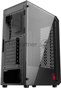 Корпус Bloody BD-CC114 черный без БП ATX 8x120mm 1xUSB2.0 1xUSB3.0 audio bott PSU