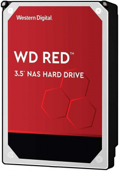 Накопитель WD Red WD20EFAX, 2ТБ, HDD, SATA III, 3.5"
