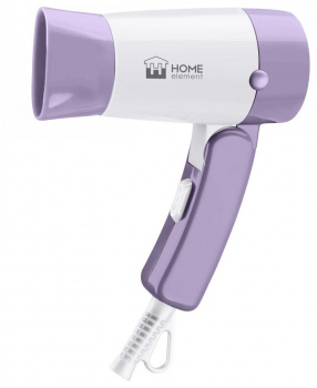 Фен HOME-ELEMENT HE-HD318 лиловый аметист