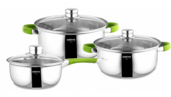 Набор посуды Greys VKS-50-52 Набор кастрюль