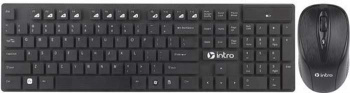 Комплект клавиатура+мышь Intro DW610 Wireless Чёрный