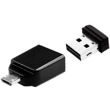 USB накопитель Verbatim Nano  USB 2.0, Micro 16Gb