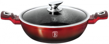 Сотейник Berlinger Haus BH-1626N Black-burgundy Metallic Line 28 см
