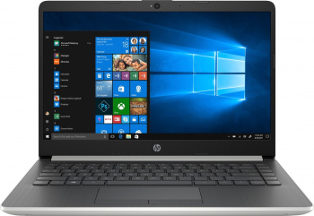 Ноутбук 14" HP 14-cf0002ur (4KD43EA) Серебристый