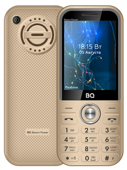 Мобильный телефон BQ 2826 Boom Power Gold