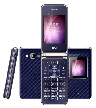 Мобильный телефон BQ 2841 Fantasy Duo Dark Blue
