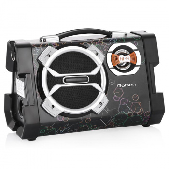 Магнитола Rolsen RBM-312 Серебристый