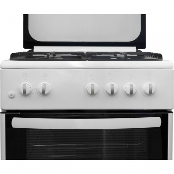 Плита Отдельностоящая De Luxe 5040.40гэ (кр) ЧР белый