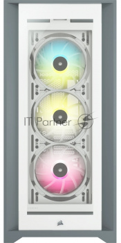 Корпус Corsair iCUE 5000X RGB CC-9011213-WW Tempered Glass Mid-Tower Smart Case, White