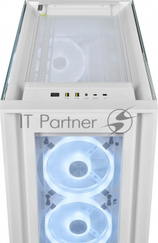 Корпус Corsair iCUE 5000X RGB CC-9011233-WW Mid-Tower, white, Tempered Glass (650393)