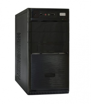 Корпус для ПК EXEGATE (282179) Minitowere SP-135 (mATX, без БП, 2*USB, аудио, черный)