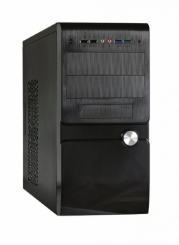 Корпус для ПК EXEGATE (282180) Minitowere SP-137U (mATX, без БП, 2*USB+2*USB3.0, аудио, черный)