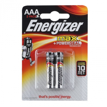 Батарейка Energizer LR03 MAX 2шт