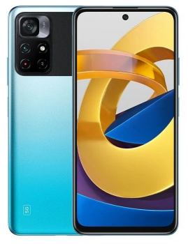 Смартфон Xiaomi Poco M4 Pro 5G 4/64Гб RU Синий