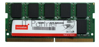 Оперативная память Innodisk M4D0-8GS1PWEM, DDR4, 8GB (1x8 GB), 3200 MHz, CL20, ECC, SO-DIMM