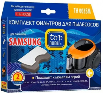 Фильтр для пылесоса Top House 392838 ТН 003SM