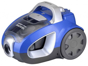 Пылесос WILLMARK VC-1865CY Серый/Голубой