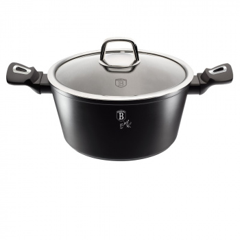 Кастрюля Berlinger Haus ВН-1851 Black Silver Line 20см
