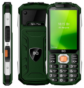 Мобильный телефон BQ 3586 Tank Max Green