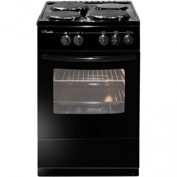 Плита Отдельностоящая Лысьва ЭП 401 СТ черный эмаль