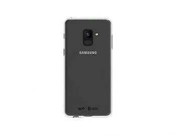 Чехол для смартфона Samsung GP-A730WSCPAAC Galaxy A8+ WITS SOFT COVER Чёрный